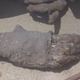 A piece of the Turin Mummy used in the analysis.